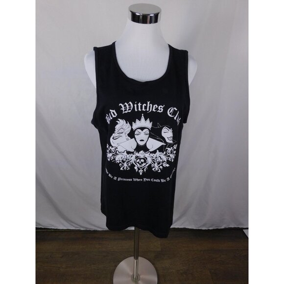 Bad Witches Club Tank L - Black Graphic - Excellent - Witchcore Modern - Picture 2 of 13